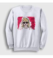 Presmono Unisex Beyaz 1989 Taylor Swift Sweatshirt 309988tt