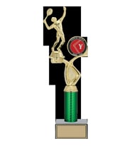 ODAK KUPA - Figürlü Kupalar - Tenis Erkek Figürlü Kupalar FG-018 B - 39 cm