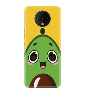 Tecno Spark 6 Kılıf Silikon Desen Avo Şekerto 1626