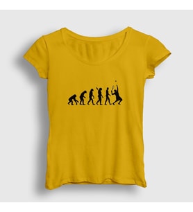 Presmono Kadın Sarı Evolution Evrim Spor Tennis Tenis T-Shirt 333440tt (Sarı)