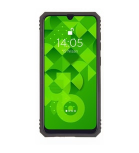 Jopus Galaxy A50 ile Uyumlu Yüzüklü Standlı Zırhlı Silikon Kılıf Rose Gold