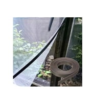 Contacall Yapışkanlı Şerit Mıknatıs Magnet 5Metre  Kes Kullan  Siyah Genişlik 9 mm Kalınlık 1,8 mm