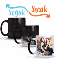 Blackpink Grup Sihirli Kupa Bardak Porselen