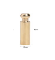 Mühürcüm Boş Mum Mühürü Pirinç Silindir Sütun Damga 15x30 mm R5799PH1545