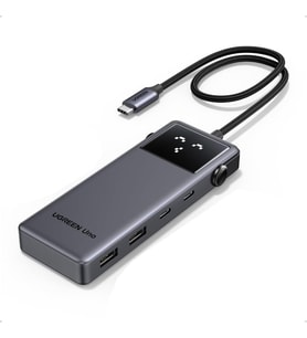 Ugreen CM888 6 in 1 USB-C Hub 85W PD 4K HDMI Gri - OUTLET