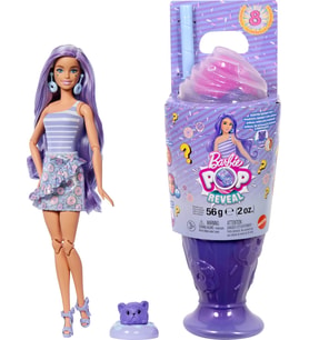 Barbie Pop Reveal Serisi Bebek Ve Aksesuar Seti, Atıştırmalık Serisi, Çörek Düşkünü Hayalperest Kız (Çok Renkli)