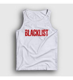 Presmono Unisex Beyaz Logo The Blacklist Atlet 183422tt (Beyaz)