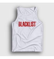 Presmono Unisex Beyaz Logo The Blacklist Atlet 183422tt (Beyaz)