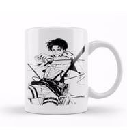 Levi Ackerman Captain levi Kupa Bardak Porselen