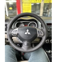 Mitsubishi L200 Araca Özel Dikmeli Direksiyon Kılıfı (Karışık)