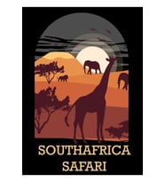 Güney Afrika Safari Big Five Hediye Tablo Ahşap Poster Dekoratif