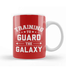 Training to Guard the Galaxy Kupa Bardak Porselen