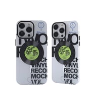 iPhone 14 Pro Kılıf Apollo Magneticsafe Desenli Kapak - Apollo Şeffaf - 5