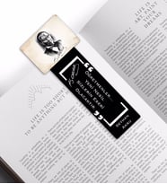 BK Gift Kişiye Özel İsimli Atatürk Temalı Ahşap Kitap Ayracı-14