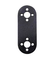 Servo Braket Düz 25mm x 63mm Motor Metal Montaj Parçası MG995 MG996R S3003 TD-8120MG