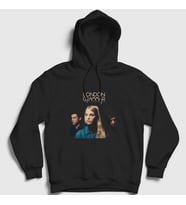 Presmono Unisex Beyaz Truth Müzik London Grammar Kapüşonlu Sweatshirt 515133tt (Siyah)