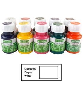 Südor Kumaş Boyası 25Ml Beyaz - 2 adet