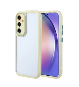 Galaxy A54 Kılıf Kamera Korumalı Renkli Kenar ve Çerçeve Tasarımlı Zore Vitamin Kapak