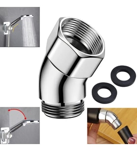 Sunup SN-29690 Açı Ayarlı Duş Başlığı Bağlantı Dirseği