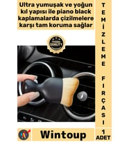 #Fırça Ultra Hassas Torpido Klima Piano Çizmez Profesyonel Araba Şık Yumuşak Detay Temizlik Fırçası