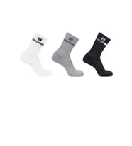 Salomon Everyday Crew Unisex 3'lü Çorap (Beyaz)