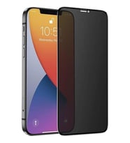 Vendas iPhone 11 Pro Max Uyumlu (11 Pro Max) Privacy Gizleyen Hayalet Temperli Cam Ekran Koruyucu (Siyah)
