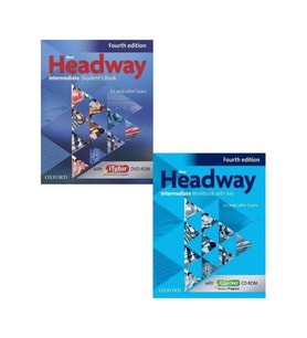 New Headway intermediate Student's Book + Workbook + CD 4th Ed.