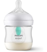 Avent Natural Response Baby Bottle, 125 ml / 4 oz, 0-3m, Slow Flow, BPA Free, SCY670/01