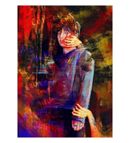 Bts Jungkook Dijital Resim Tablo Ahşap Poster Dekoratif Kod1587