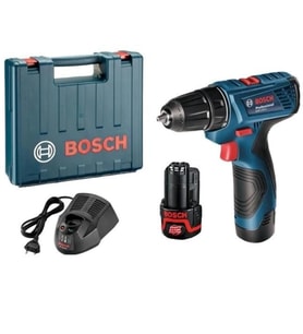 Mey İthalat® Bosch GSR 120-Li Çift Akülü Delme Vidalama