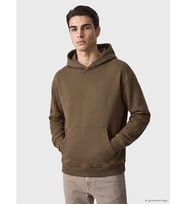 LC WAIKIKI Bej Kanguru Cepli Erkek Hoodie