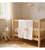 TRİKO BEBEK BATTANİYESİ YUMUŞAK DOKULU ANTİBAKTERİYEL (Krem)