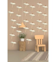 Papatya Yağmuru Duvar Sticker Seti 85 adet (Karışık)
