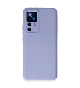 Xiaomi Mi 12T Pro Kılıf Nano içi Kadife Silikon - Lila