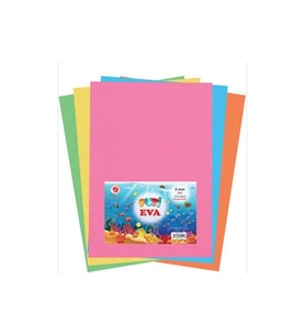 Eva 20x30 Cm 2 mm 10 Renk Karışık