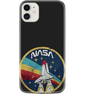 Apple iPhone 11 12 13 Mini Kılıf Desemli Silikon Nasa 1326