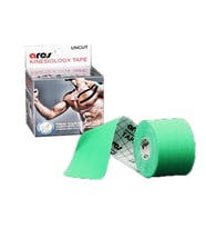 Ares Uncut KinesioTape,  Sporcu Ağrı Bandı (5 cm x 5 mt) YEŞİL