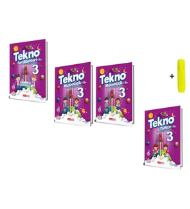 Kırmızı Beyaz Yayınları 3. Sınıf Tekno Matematik Fen Türkçe Seti
