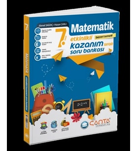 Çanta Yayınları 7.Sınıf Matematik Etkinlikli Kazanım Sıralı Soru Bankası
