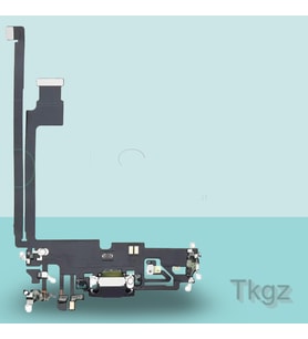 Apple İphone 12 PRO MAX Full Şarj Soketi Filmi FLEX (SİYAH)