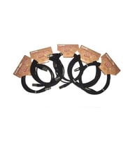 Karin KO 972 6M-BK Profesyonel Mikrofon Kablosu (6 Metre XLR-XLR)  Sahne Kullanımı İçin Uzun Mesafe Güvenilir İletim Altın Kaplama Pinler