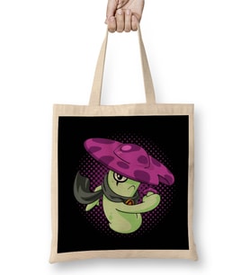 Plants Vs Zombies Mushroom Hero Bez Çanta Uzun Saplı