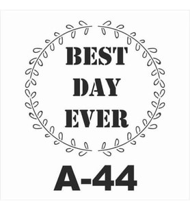 A-44 Artebella Stencil 20x20 Cm