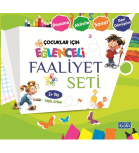 Eğlenceli Faaliyet Seti - Yeşil - 3+ Yaş