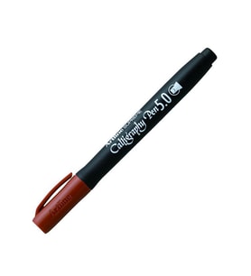 Artline Supreme Kaligrafi Kalemi 5.0 mm Sepia (Kahverengi) 