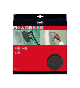 Kwb 491005 Duvar Zımpara Kağıdı 225 MM 5li Paket