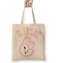 Bt21 Glowing Kookie Bts Bez Çanta Uzun Saplı