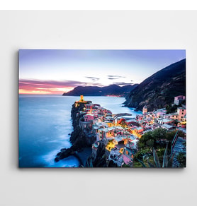 Vernazza İtalya Kanvas Tablo
