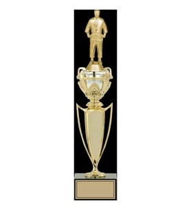 ODAK KUPA - Figürlü Kupalar - Judo / Karate Figürlü Kupalar FG-044 A - 44 cm