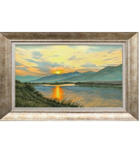 GÜMÜŞ ÇERÇEVELİ TABLO N815